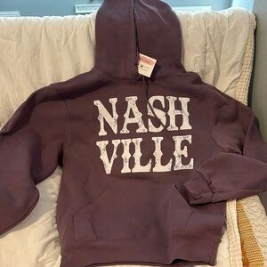 Soffe Lavender Graphic Hoodie